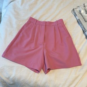 Abercrombie Ultra High Rise Tailored Shorts